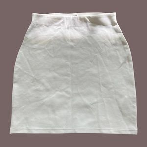 Aritzia Sunday Best white skirt